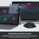 Комплект бездротовий Logitech Wireless MK850 Performance Black (920-008226) - зображення 10