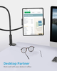 Гнучкий тримач для телефону, планшета з прищіпкою VHG Datura IS 100 см Flexible Mobile Tablet Holder Black - изображение 3
