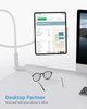 Гнучкий тримач для телефону, планшета з прищіпкою VHG Datura IS 100 см Flexible Mobile Tablet Holder White - изображение 5