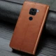 Кожаный чехол книжка GATMEN PREMIUM Gallant (PU) для Xiaomi Redmi Note 9 / Redmi 10X Brown - изображение 5