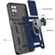 Чехол Epik Camshield Serge Ring for Magnet для Samsung Galaxy M53 5G Ударопрочный Синий - изображение 7