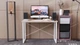 Компьютерный стол Ferrum-decor Дейв 75x100x60 белый ДСП Дуб Сан-Марино 16мм - изображение 5