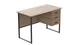 Компьютерный стол Ferrum-decor Гарри 76x140x70 черный ДСП Дуб Сан-Марино 32мм - изображение 2