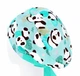 Медицинская шапочка женская HeadwearUniverse универсальная принт Панды на листьях - изображение 2