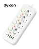 Сетевой фильтр-удлинитель DYXON 4+4 USB-A + USB-C (PD) + 4 Power switch 2M White - изображение 2