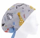 Медицинская шапочка женская HeadwearUniverse универсальная принт Лесные животные - изображение 1