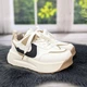 Кроссовки детские для девочки Lilin shoes молочного цвета 36 р (23 см) 5282 - изображение 6