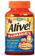 Мультивітамінний комплекс для дітей Nature's Way Alive! Kids Premium Multivitamin 90 Gummies (Cherry, Orange & Grape) - зображення 1