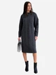 Платье вязаное миди женское ARTKNIT Оливия One Size Графит (4823093454941) - изображение 1