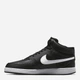 Мужские кеды высокие Nike Court Vision Mid Nn DN3577-001 40 (7US) 25 см Black/White-Black (195243507666) - изображение 2