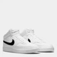 Мужские кеды высокие Nike Court Vision Mid Nn DN3577-101 40 (7US) 25 см Белые (195243508007) - изображение 2