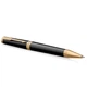 Набір Parker Ingenuity Black Lacquer GT BP кулькова ручка + блокнот (60 032b24) - зображення 2