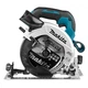 Пила дискова ручна акумуляторна Makita DHS661ZU (165 мм, 5000 хв-1, 57 мм, BL, AWS, LXT, без акумуляторів та зарядного пристрою) - зображення 1