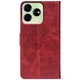 Чохол-книжка Crazy Horse Clasic для ZTE Blade V50 Design 4G Red Wine (Front) (55090) - зображення 3