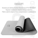 Килимок для фітнесу UP & FORWARD 183x61x0.6 TPE Eucalipt - зображення 2
