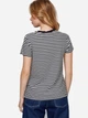 Футболка хлопковая женская Levi`s Perfect Tee 39185-0087 XL Черная с белым (5400898702386) - изображение 2