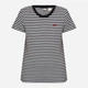 Футболка хлопковая женская Levi`s Perfect Tee 39185-0087 XL Черная с белым (5400898702386) - изображение 6