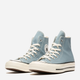 Trampki damskie za kostkę Converse Chuck 70 Hi A04584C 38 Jasnoniebieskie (194434376357) - obraz 2