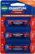 Щелочная батарейка Quantum Strong LR03/AAA 3 шт/уп blister (746020703919) - изображение 1