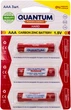 Солевая батарейка Quantum Hard R03P/AAA 3 шт/уп blister (746020703933) - изображение 1