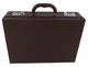 Кейс дипломат из эко кожи Portfolio S1645450 коричневый - изображение 3