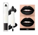 Губная помада 2-в-1 QiBEST №10 Lip Gloss and Lipstick Черная водостойкая матовая - изображение 1