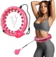 Масажний обруч Hula Hoop 8767 з 24 знімними секціями, з обтяжувачем, для масажу, фітнесу, схуднення (KS45465765) - изображение 1