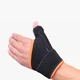 Бандаж ортез AOLIKES A-1670 Left black + orange на запястье и большой палец - изображение 3