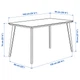 Стіл+4 стільці IKEA LISABO / LISABO, чорний, чорний, 140х78 см, 193.855.35 - изображение 2