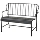 2-місний диван IKEA ЛЕККЕ, сірий, 505.227.33 - зображення 2