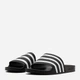 Чоловічі шльопанці для пляжу Adidas Adilette 280647 44.5 Чорні (4893980584655) - зображення 5