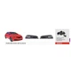Противотуманные фары ПТФ туманки DLAA на Honda Civic 13-15 HD-623 Хонда Цивик V04673 - изображение 2
