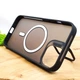 Чохол Baseus Smoke case Magsafe with Metal Stand для iPhone 11 Black - зображення 3