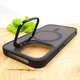 Чохол Baseus Smoke case Magsafe with Metal Stand для iPhone 14 Pro Max Black - зображення 2