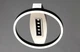 Люстра світлодіодна LED з пультом, DIMMER, 34+5w Sneha (99653216046/1 BLACK+WHITE) - зображення 2
