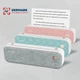 Портативний акумуляторний термопринтер UKRMARK A40GN для друку на термопапері А4, Bluetooth/USB, бірюзовий - зображення 3