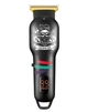 Аккумуляторная машинка для стрижки волос VGR V-971 с LED-дисплеем и насадками (Черный) - изображение 4