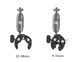 Кріплення-краб на труби TELESIN Aluminum Alloy Universal Handlebar Mount (GP-HBM-001) - зображення 5