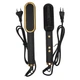 Гребінець для випрямлення волосся Hair Straightener HQT-909 чорний з турмаліновим покриттям - зображення 3