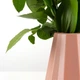 Ваза для цветов MBM HOME пластиковая 20 см DH-FLOWERS-07 PINK Розовая - изображение 3