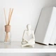 Статуэтка MBM HOME "Мыслитель с книгой" DH-ST-23 WHITE белая - изображение 1