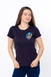 Футболка жіноча "Україна" Носи своє 42 Синій (p-7817-151009) - изображение 1