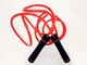 Скакалка посилена для кросфіту BAX 3 m 151234 Black-red - зображення 2