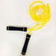 Скакалка посилена для кросфіту BAX 3 m 151234 Black-yellow - зображення 3