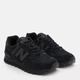 Женские кроссовки New Balance 574 Classic GL ML574EVE 37 (4.5US) 22.5 см Черные (195907808450) - изображение 2