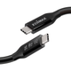 Kabel Edimax USB 4 Type-C Thunderbolt 3 2 m Czarny (IKUML2W1) - obraz 3