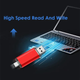 Флешка usb RED 64 gb + type C червона - изображение 6