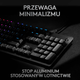 Klawiatura przewodowa Logitech G512 Carbon Lightsync RGB GX Red USB Black (920-009370) - obraz 4