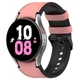 Ремешок 20мм кожа-силикон Samsung Galaxy Watch 4 | 5 | 6 | 7 BeWatch Розовый (1gw0103) - изображение 1