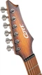 Электрогитара Cort X700 Triality (Open Pore Vintage Burst) - изображение 6